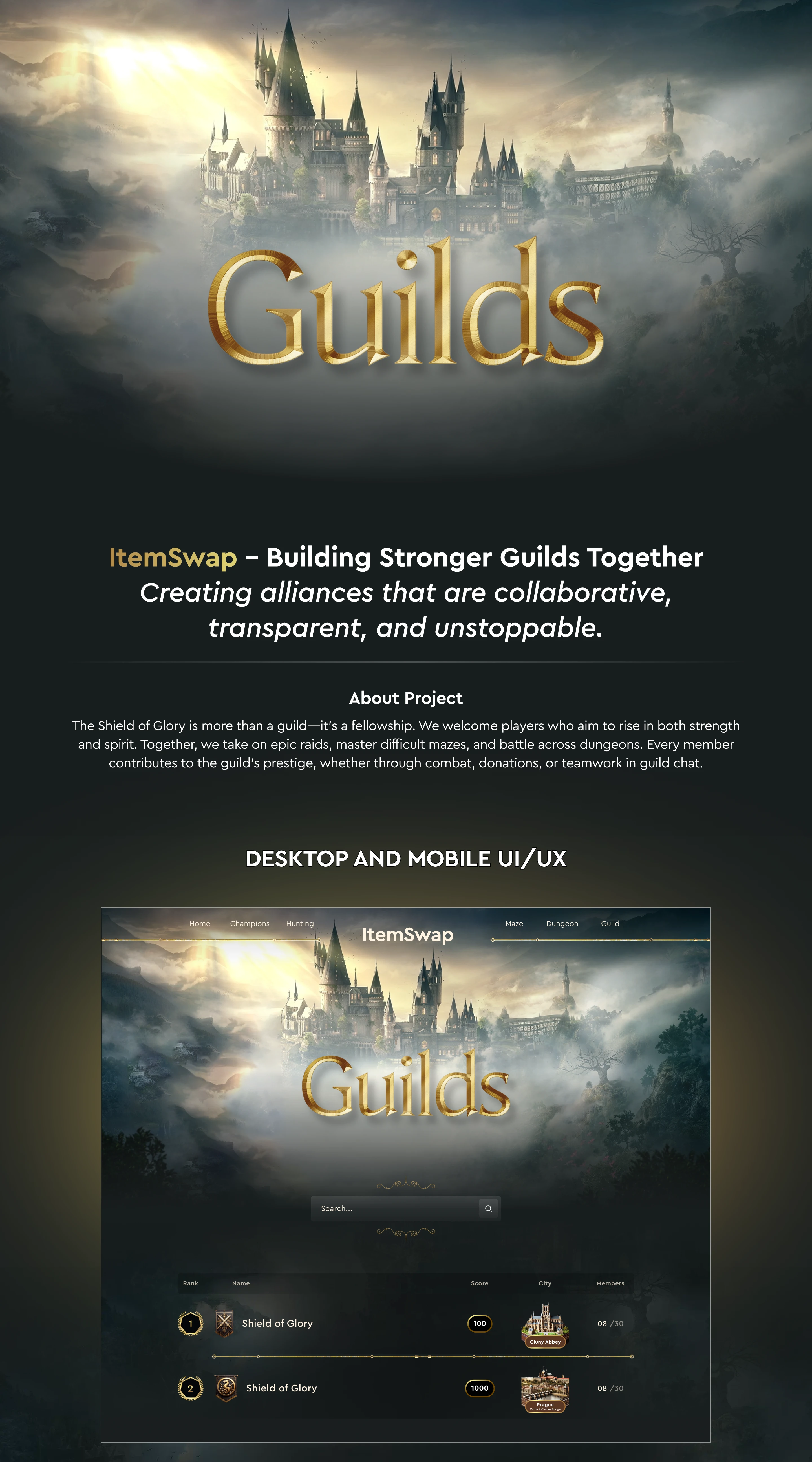 Guilds – Game