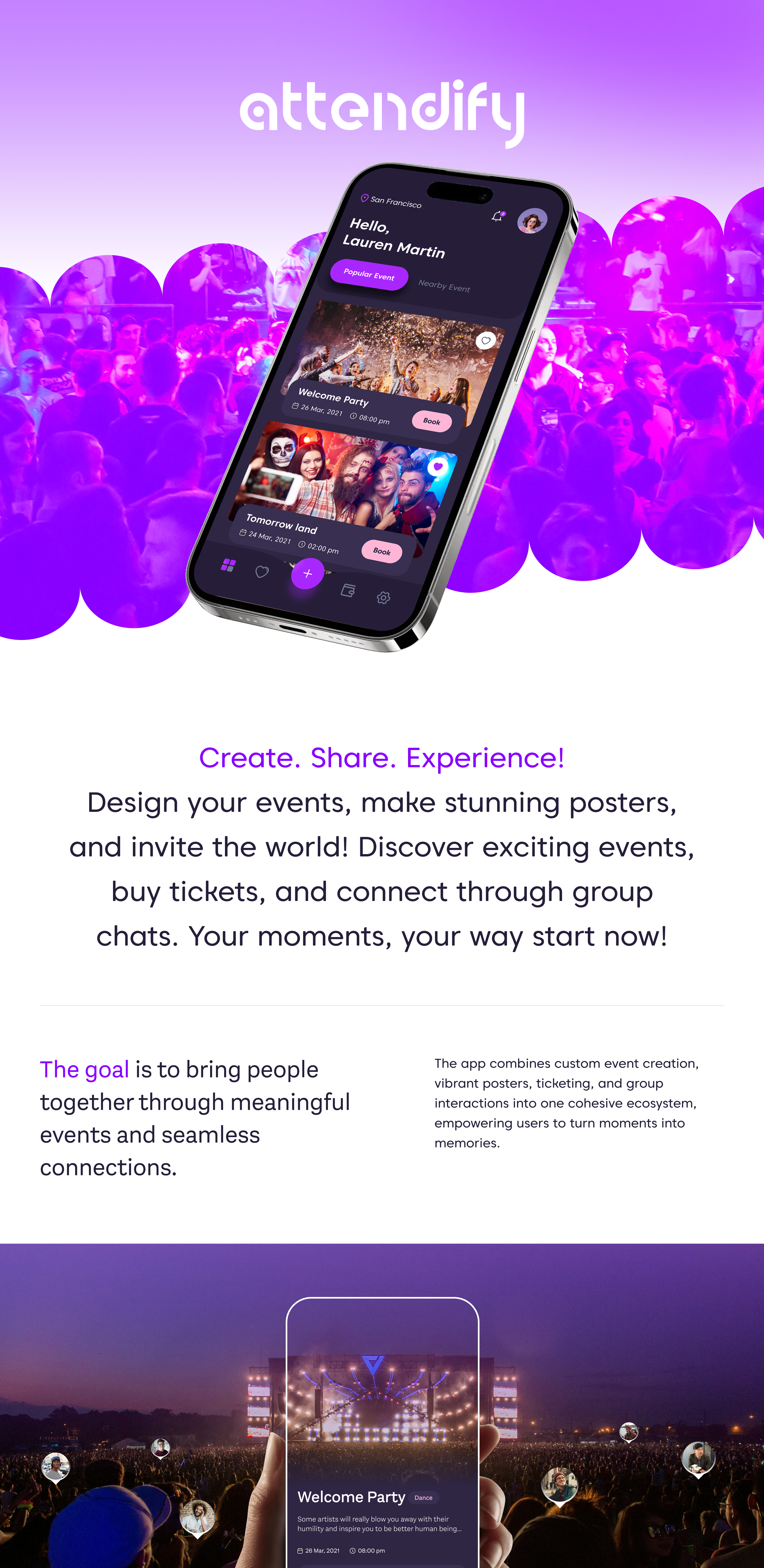 Attendify – Booking System