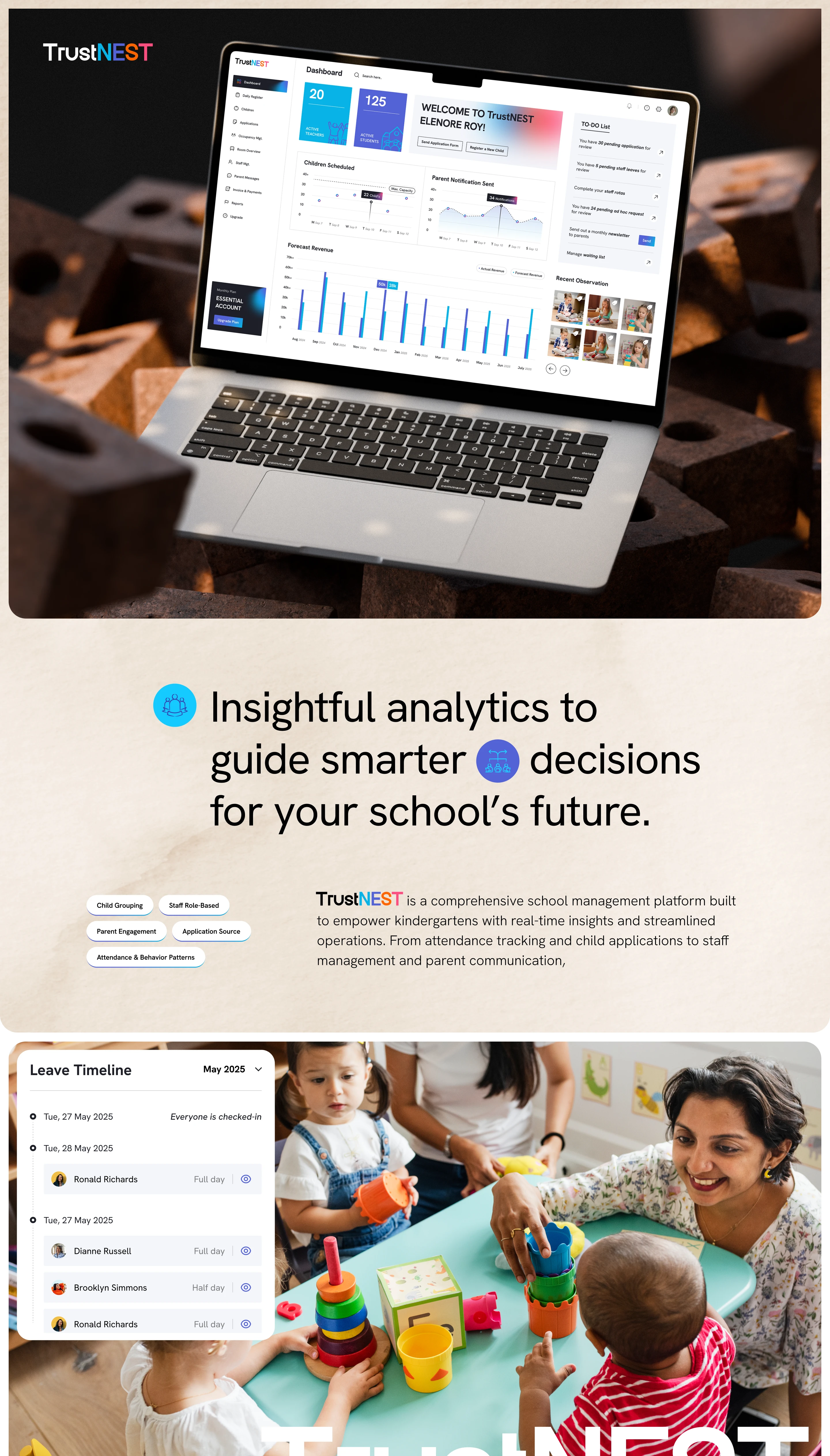 TrustNEST – Nursery Management