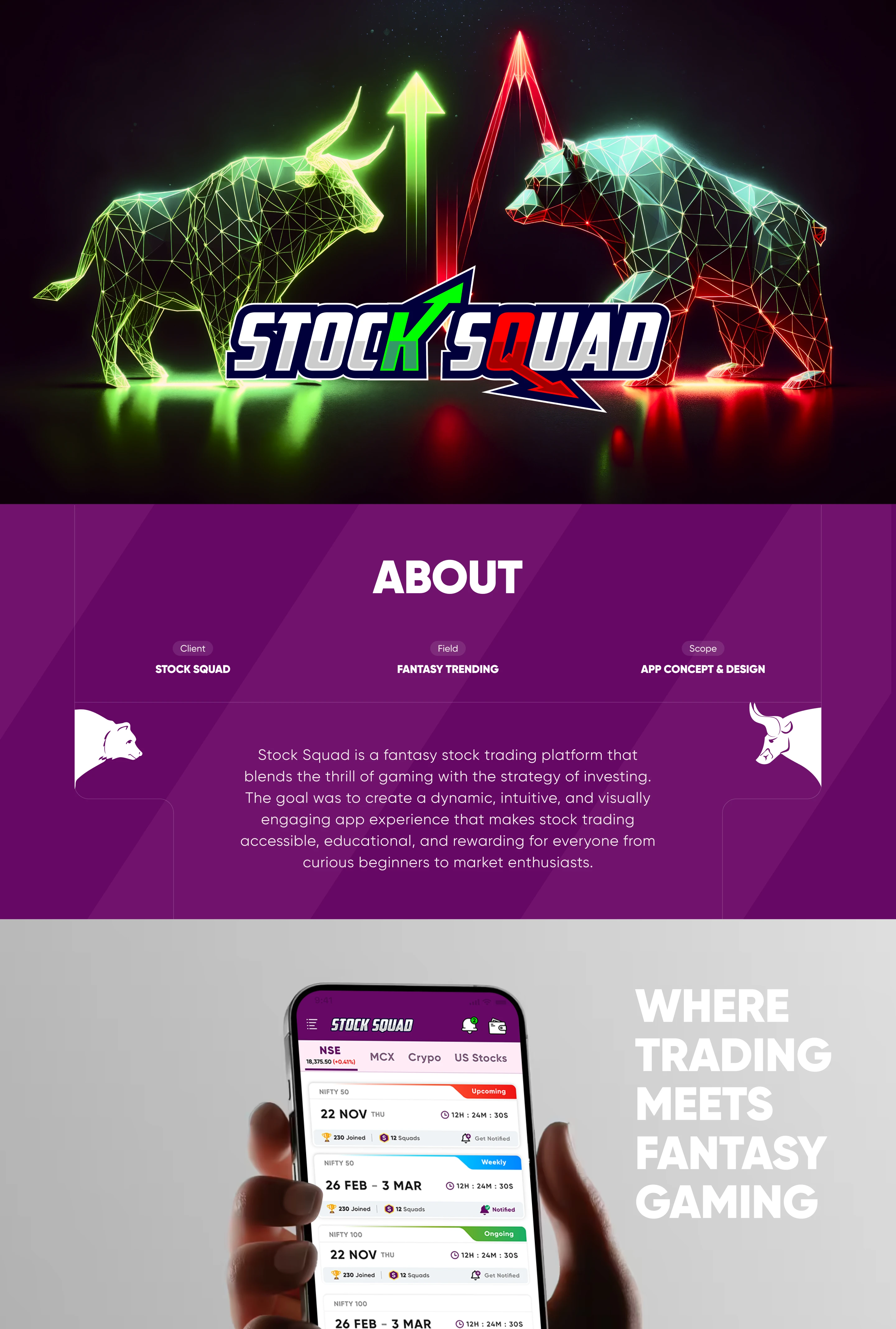 Stock Squad – Fantasy game