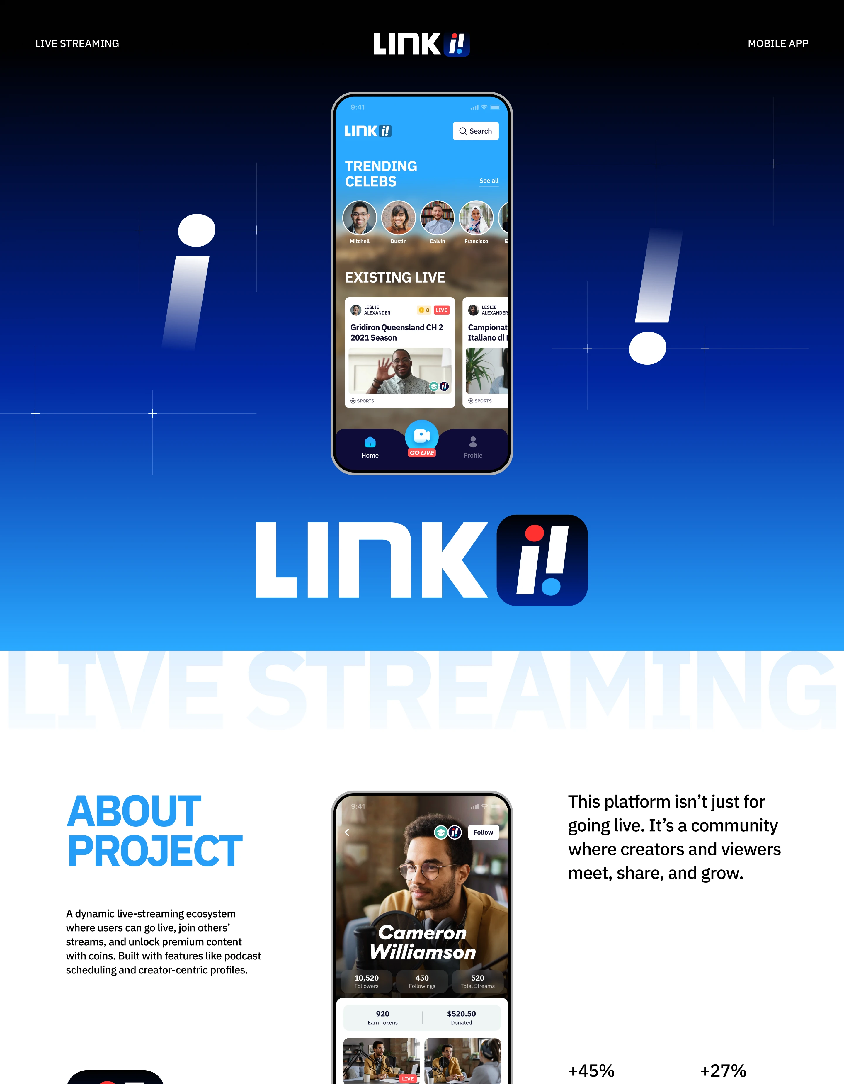 Linkii – Broadcasting