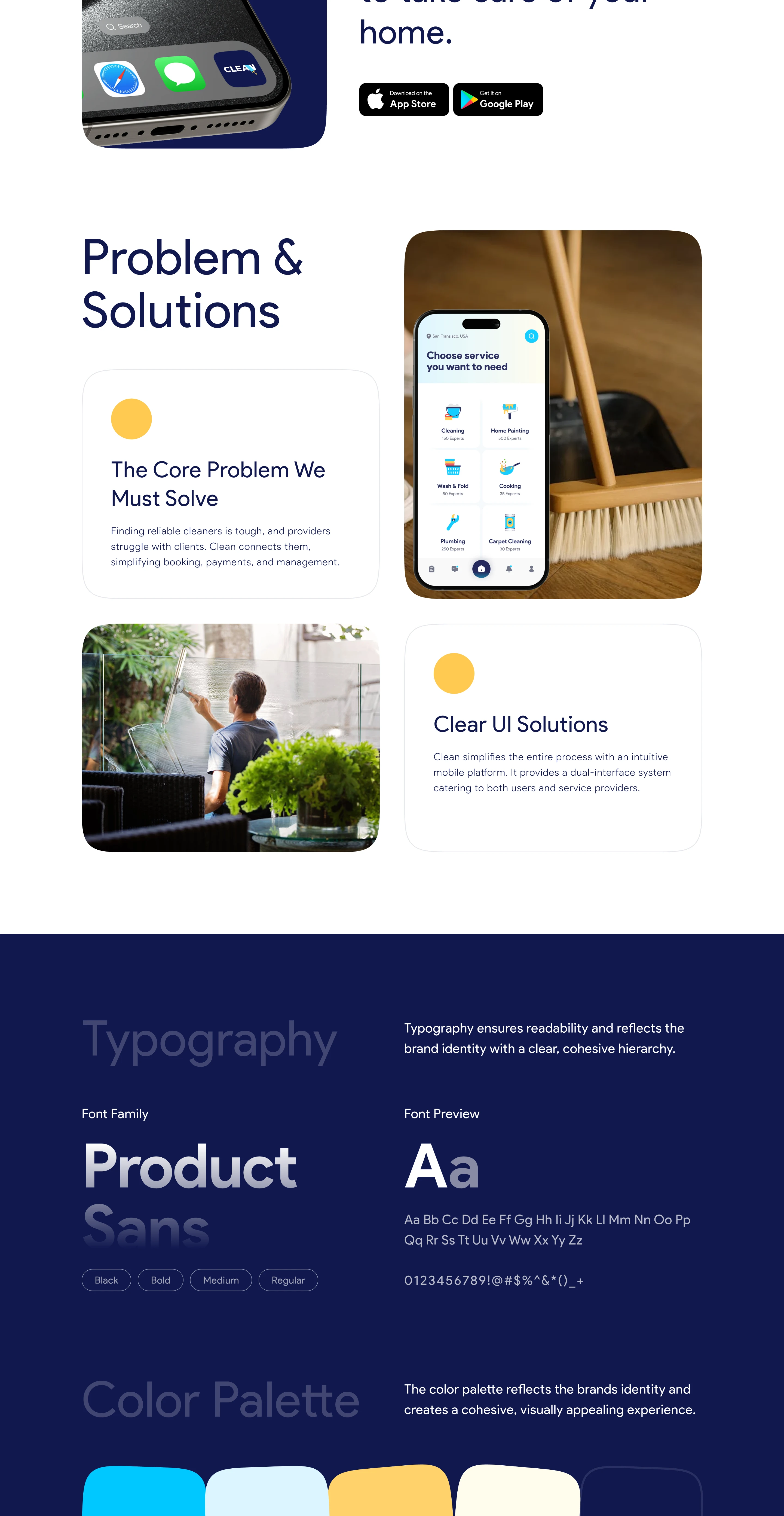 Clean App – Booking Platform
