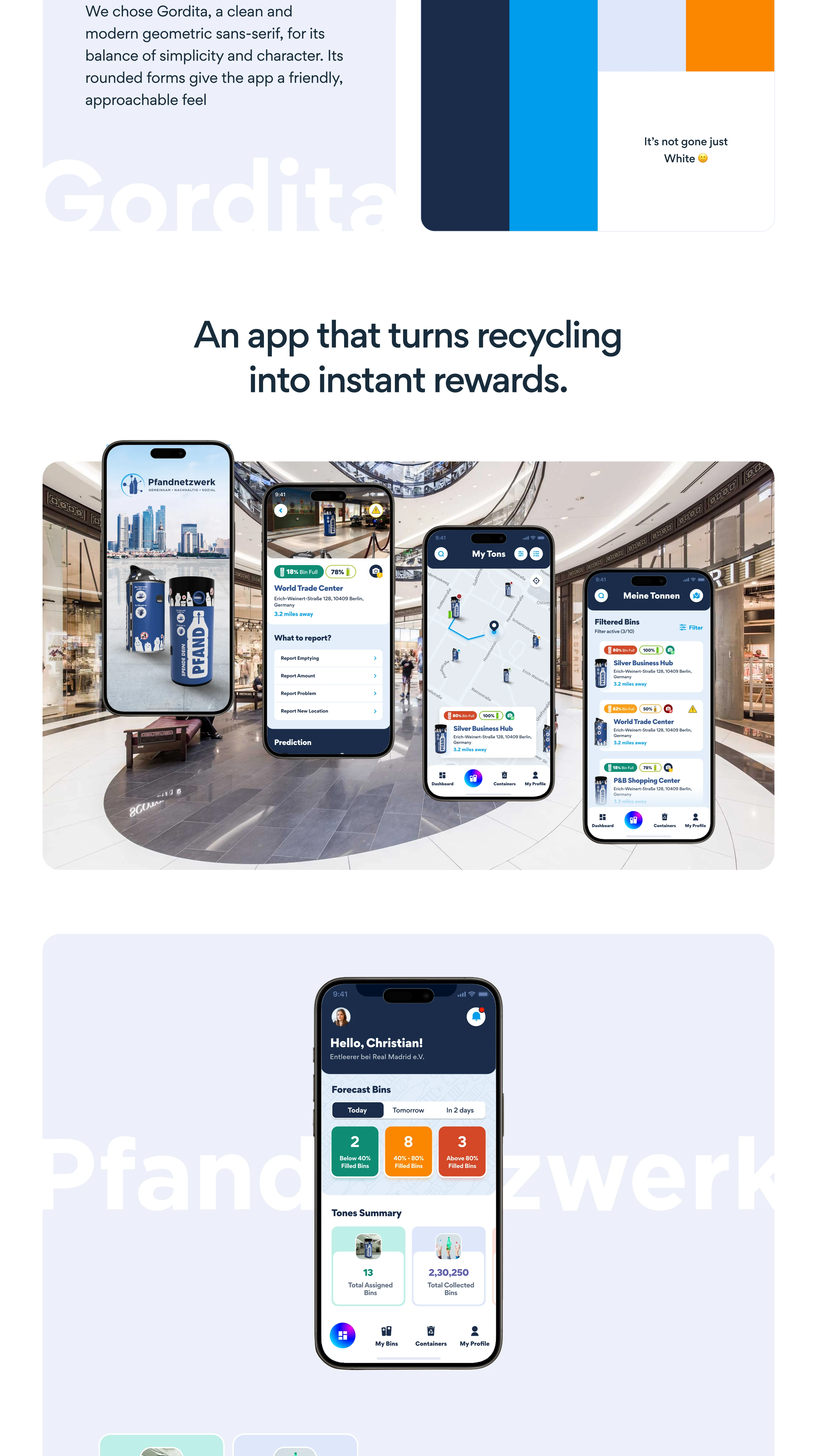 Bin – Recycling App