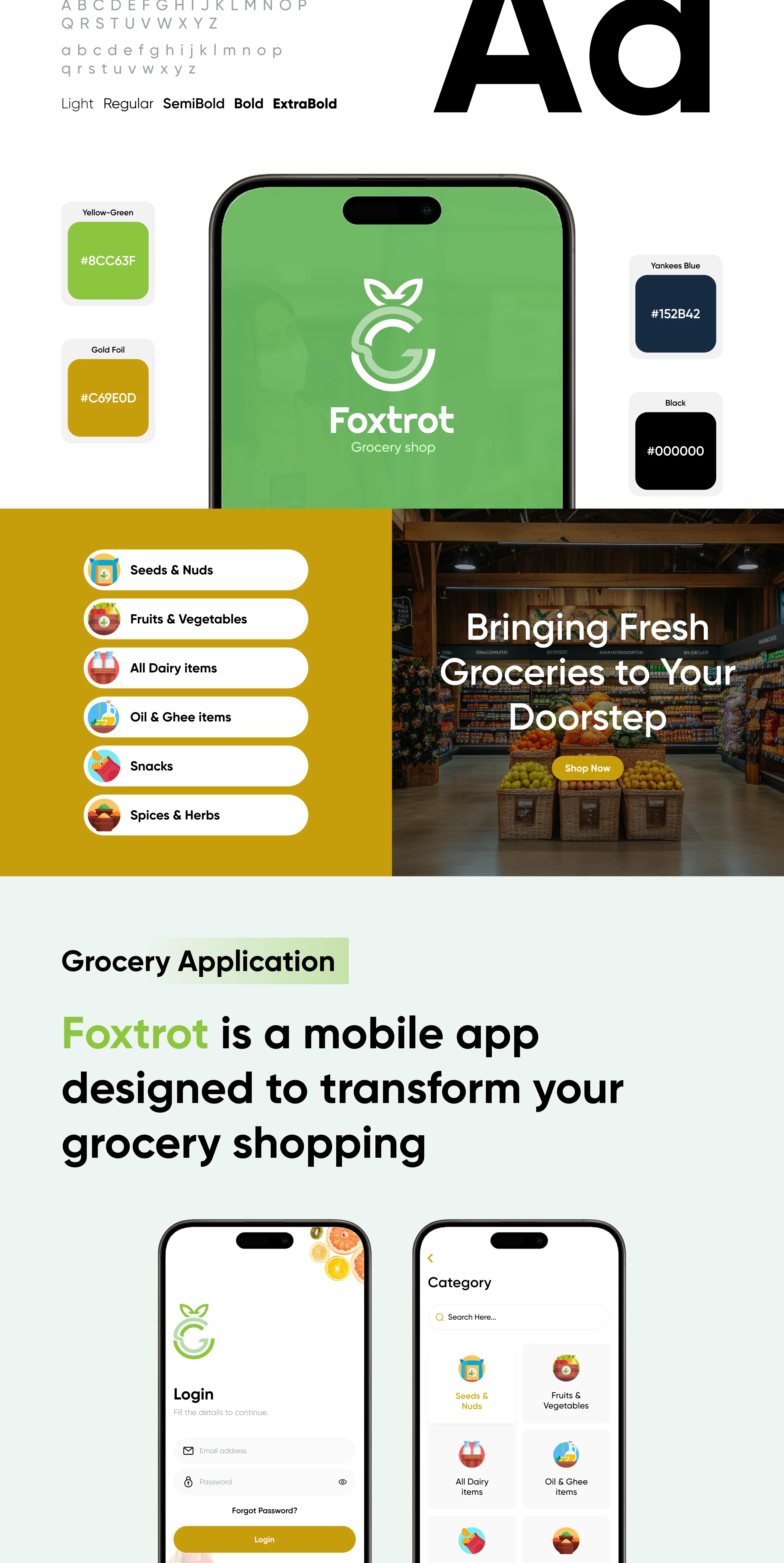 Foxtrot – Groceries Shop