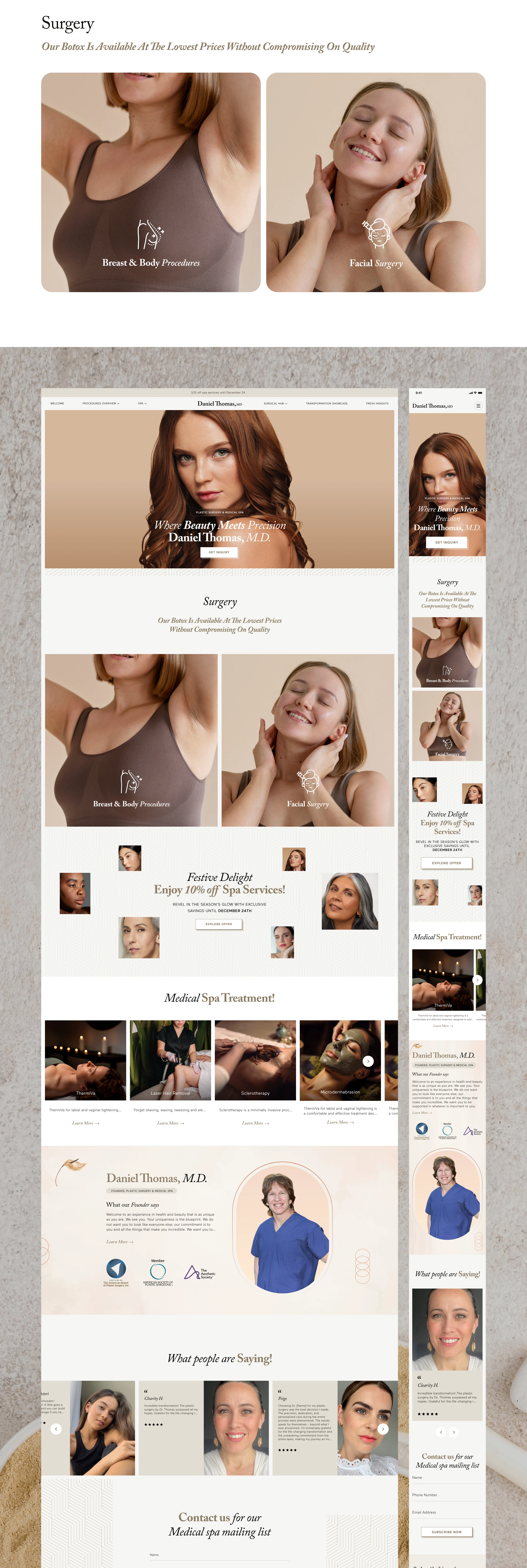 Daniel Thomas,MD – Medical