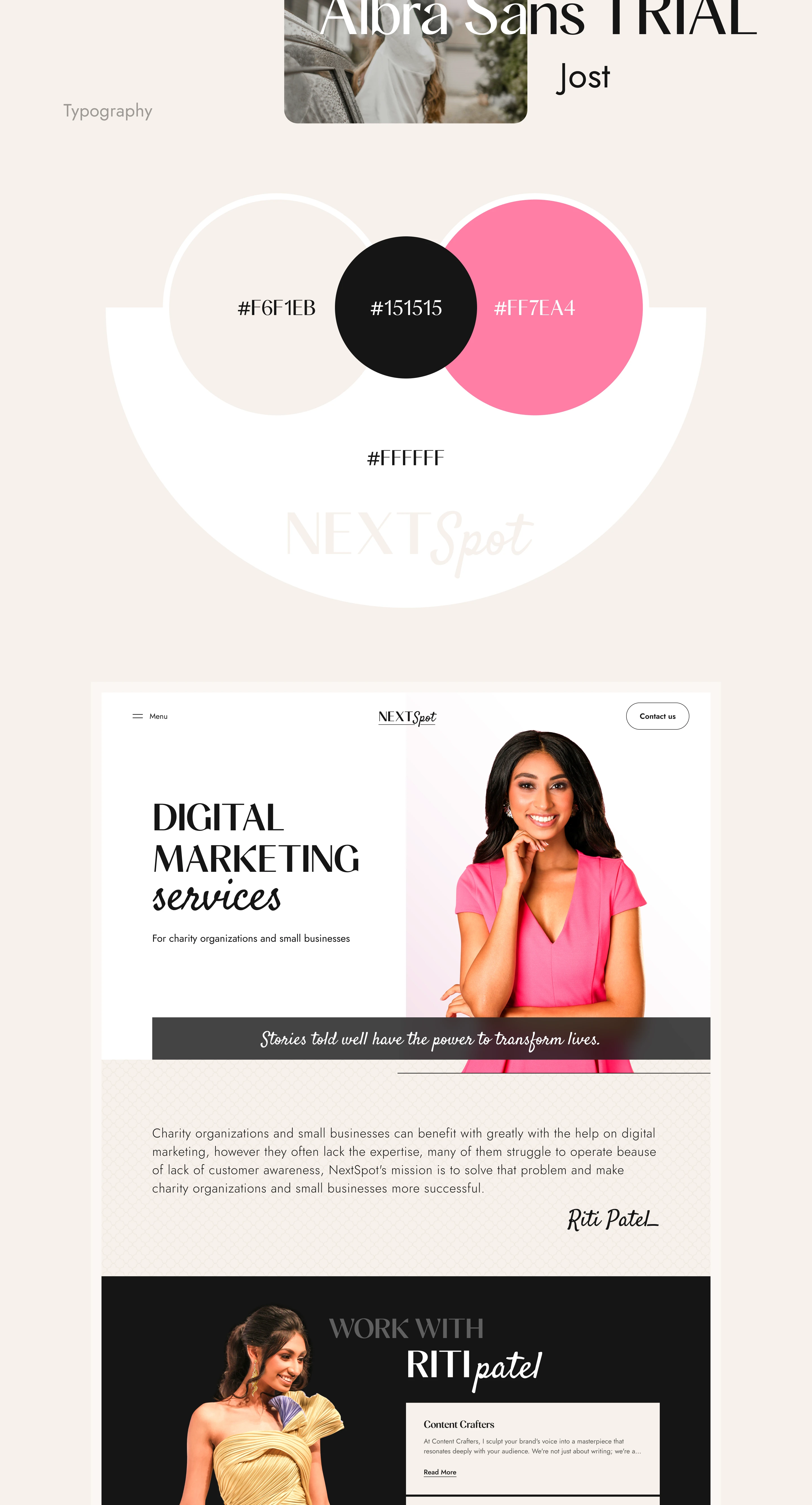 NEXT Spot – Personal Portfolio