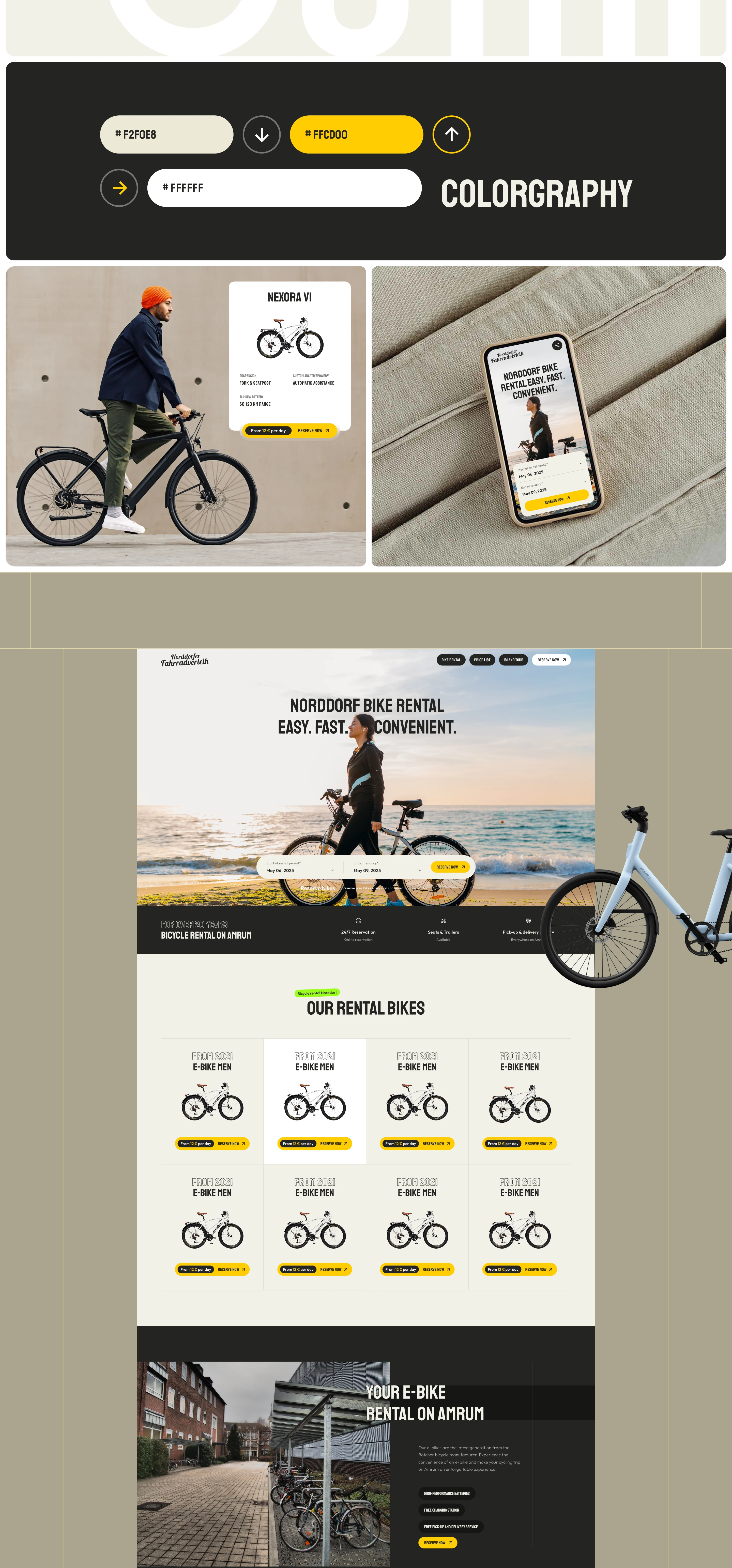 Norddorfer-Fahrradverleih – Ecommerce