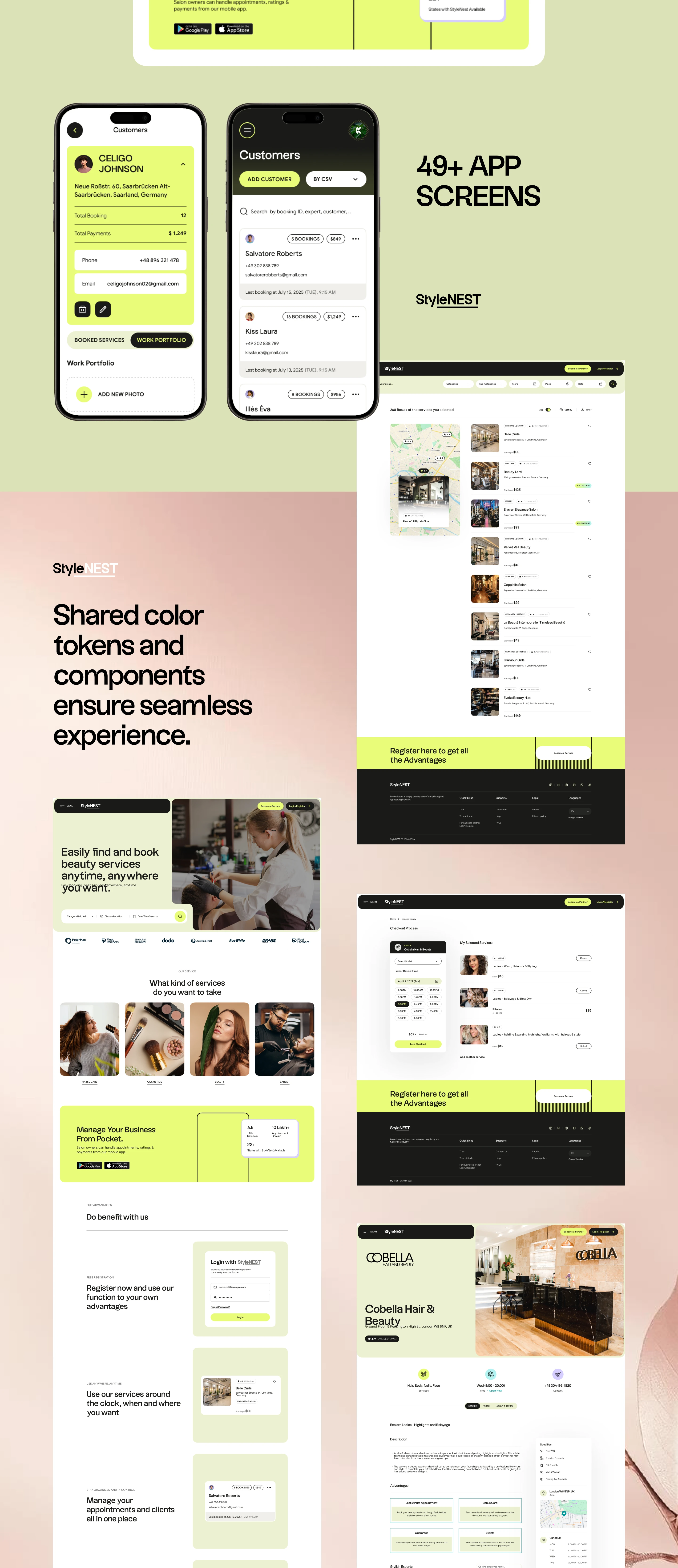 StyleNEST – Booking System