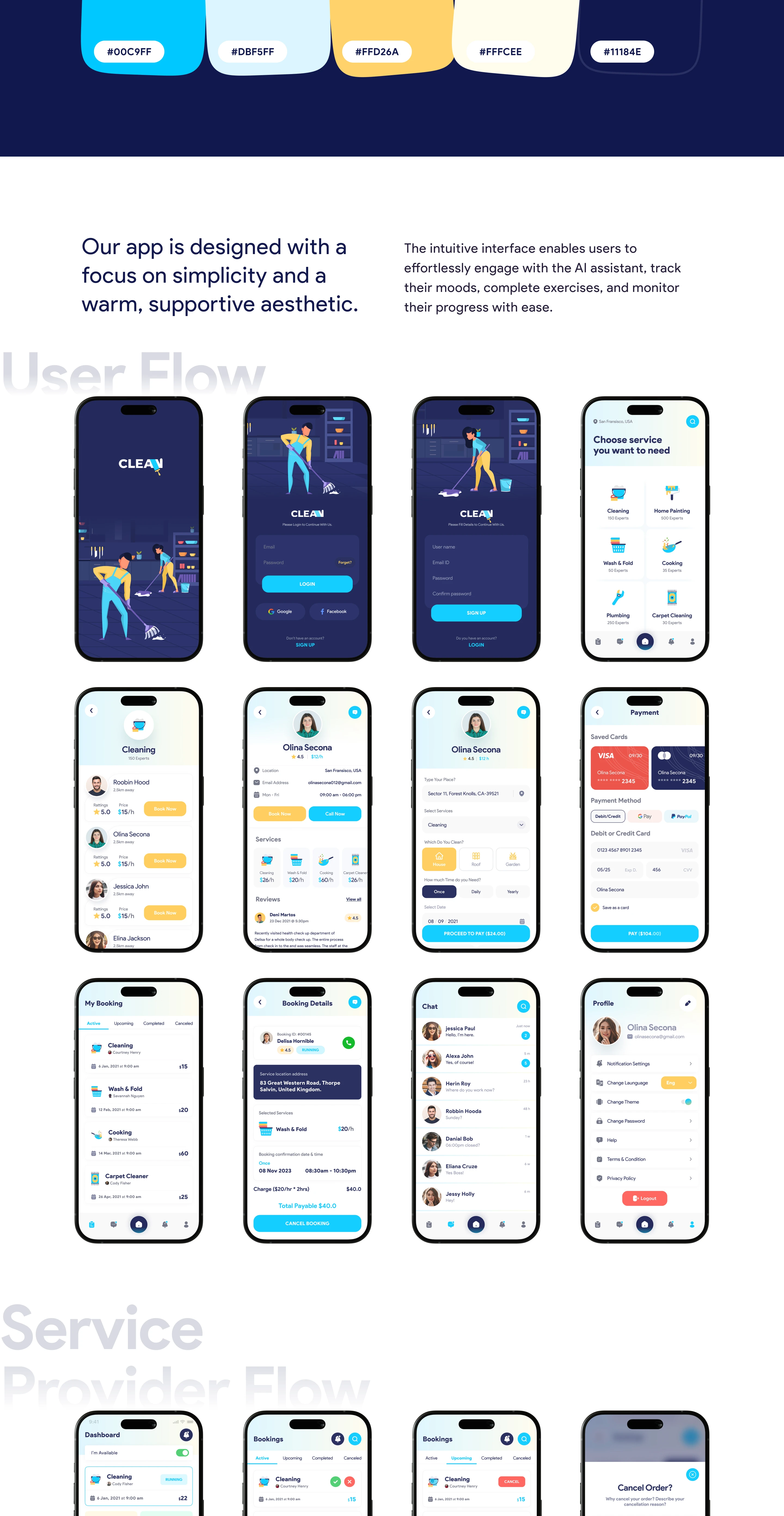 Clean App – Booking Platform