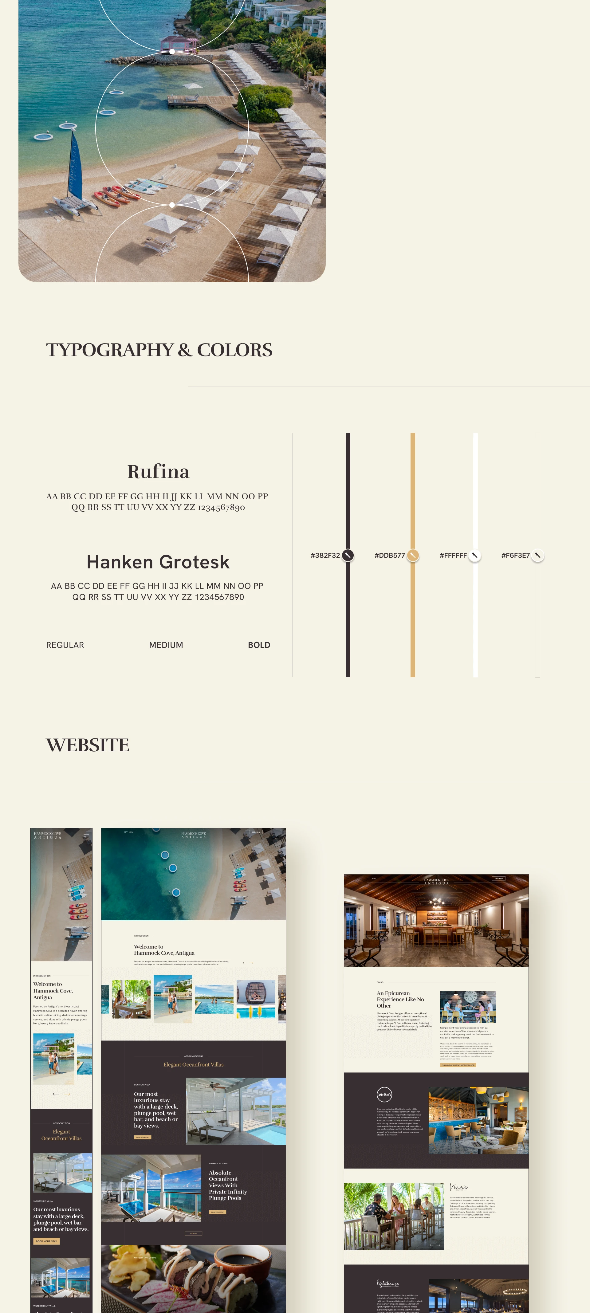 Hammock Cove – Booking Platform