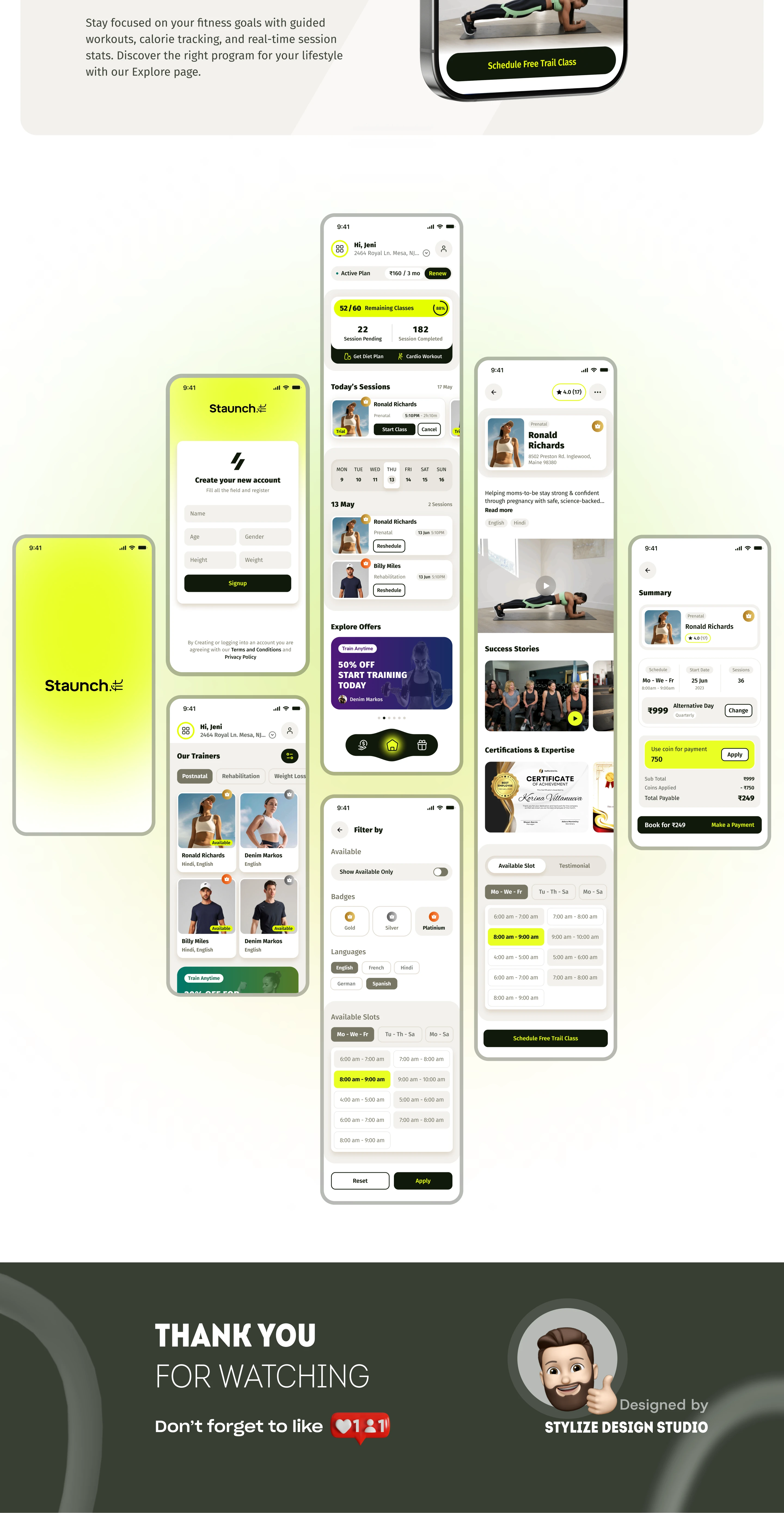 Staunch App -Fitness & Health