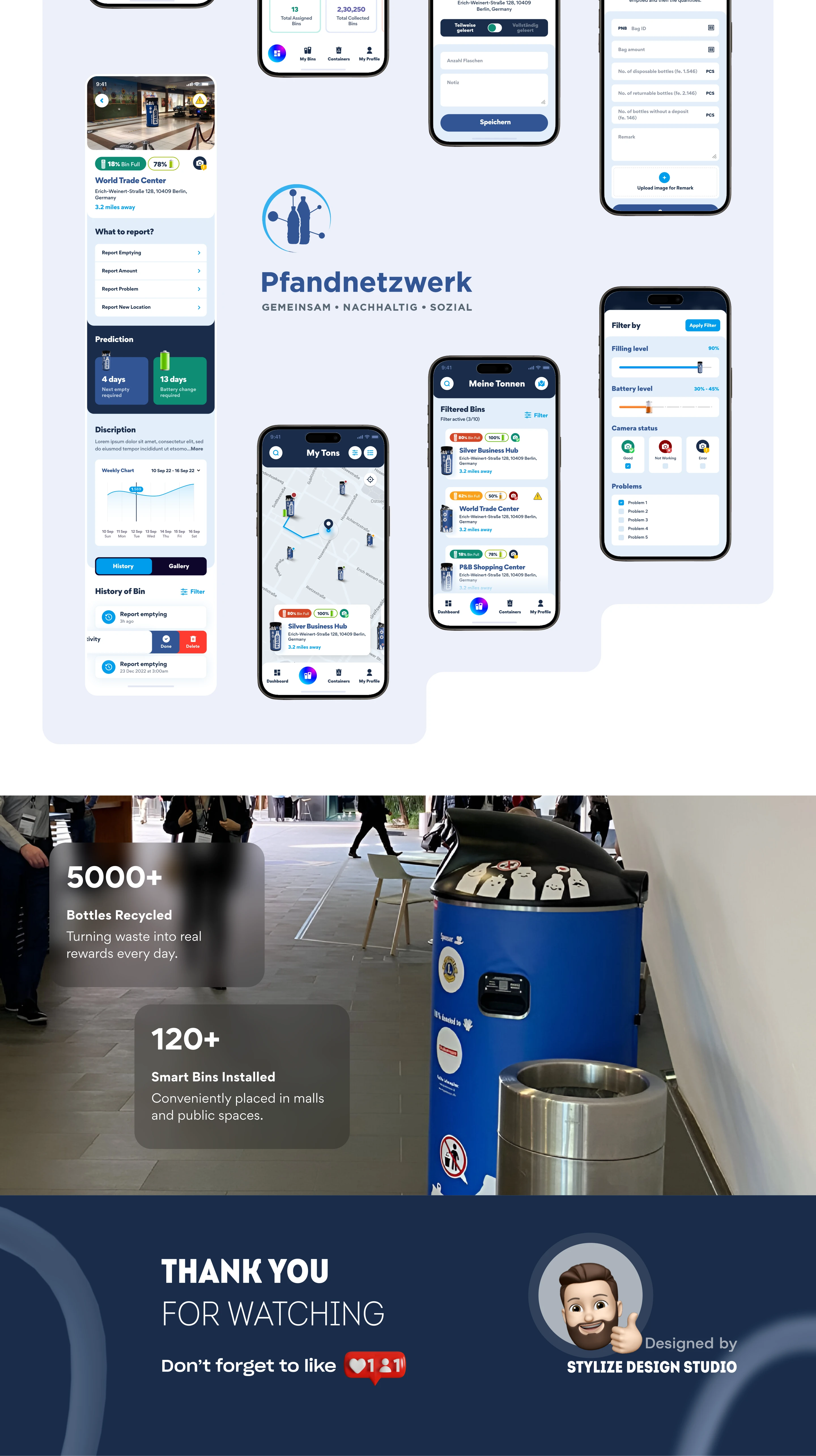 Bin – Recycling App