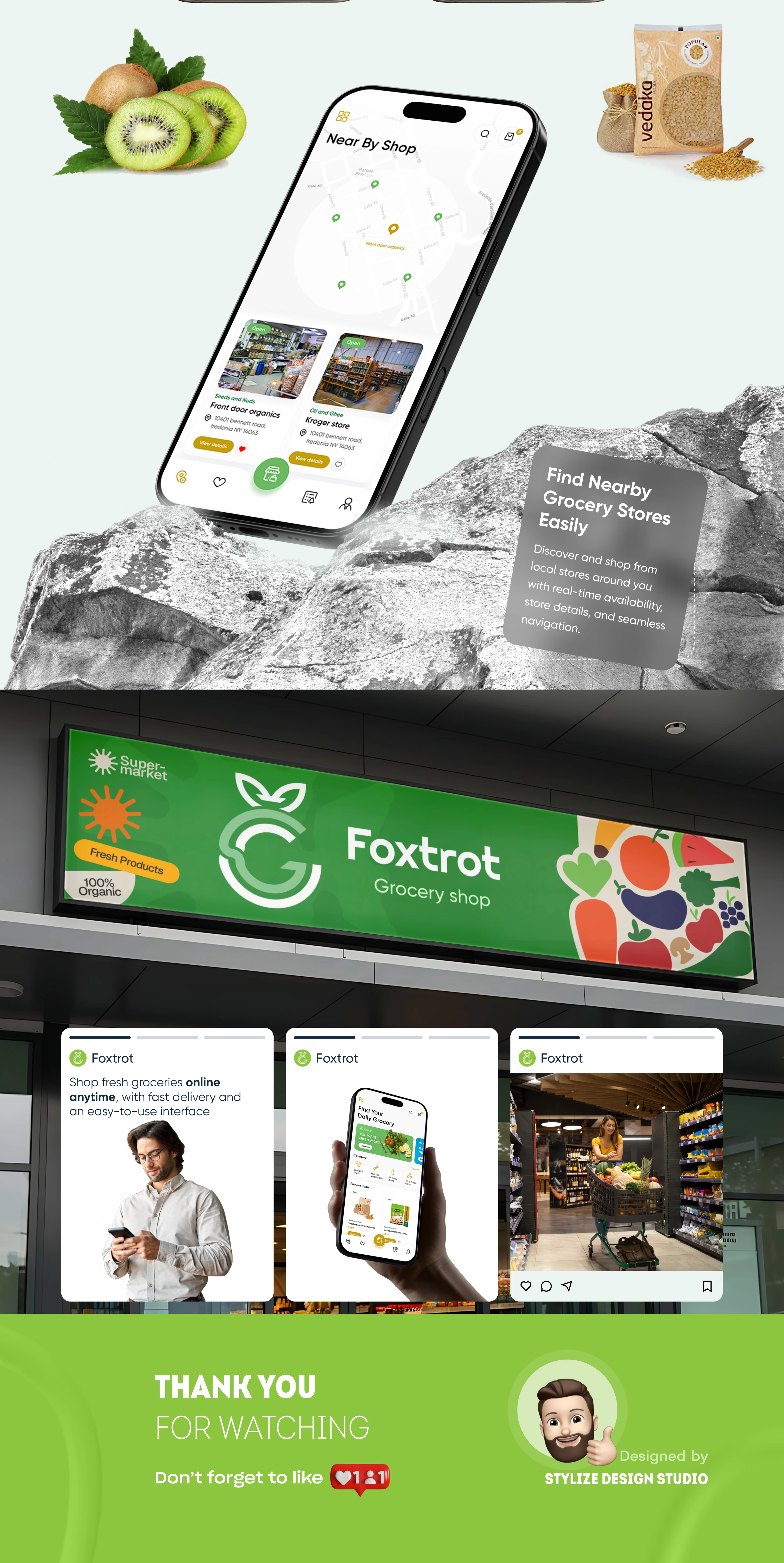 Foxtrot – Groceries Shop