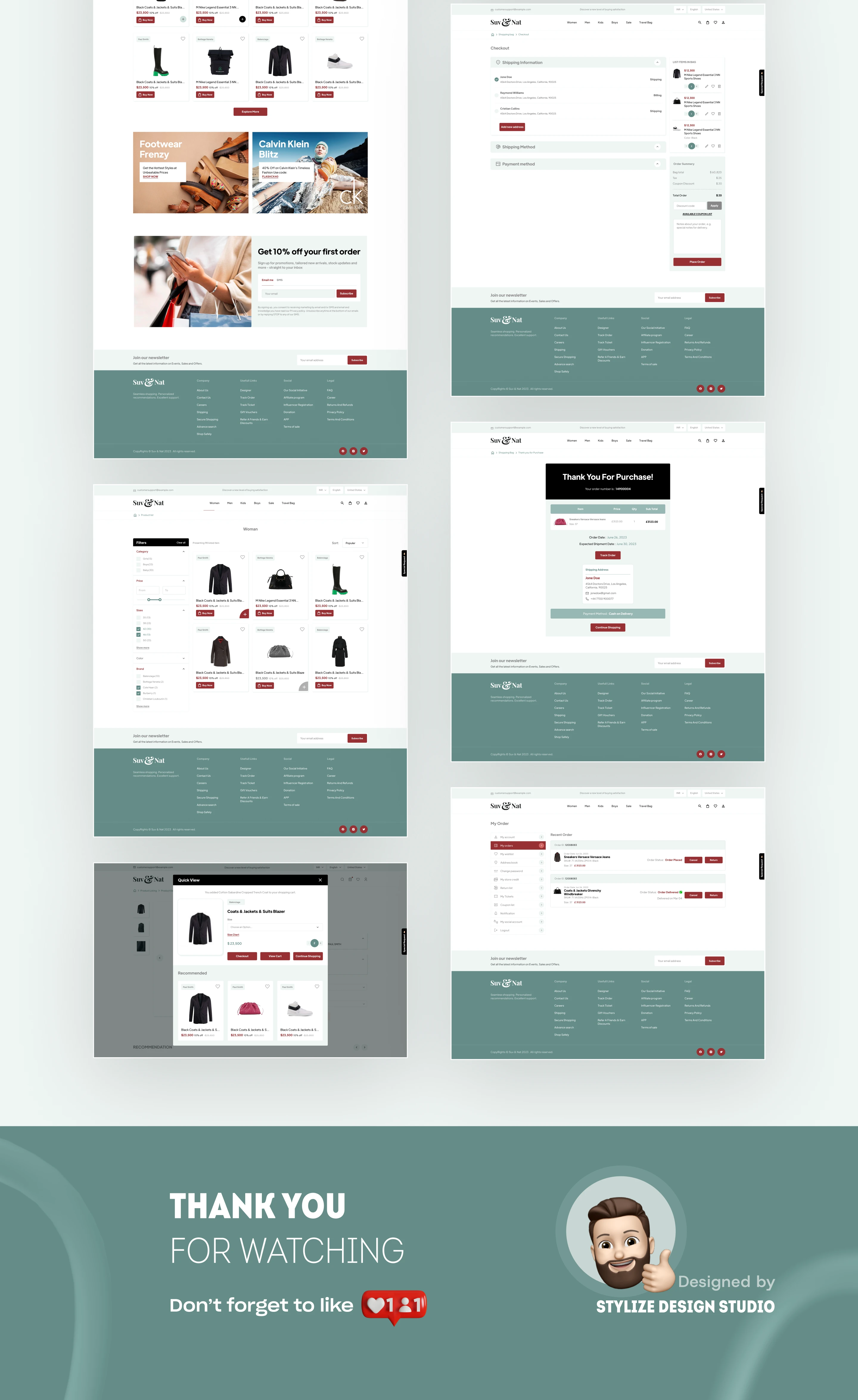 Suv & Nat – Ecommerce