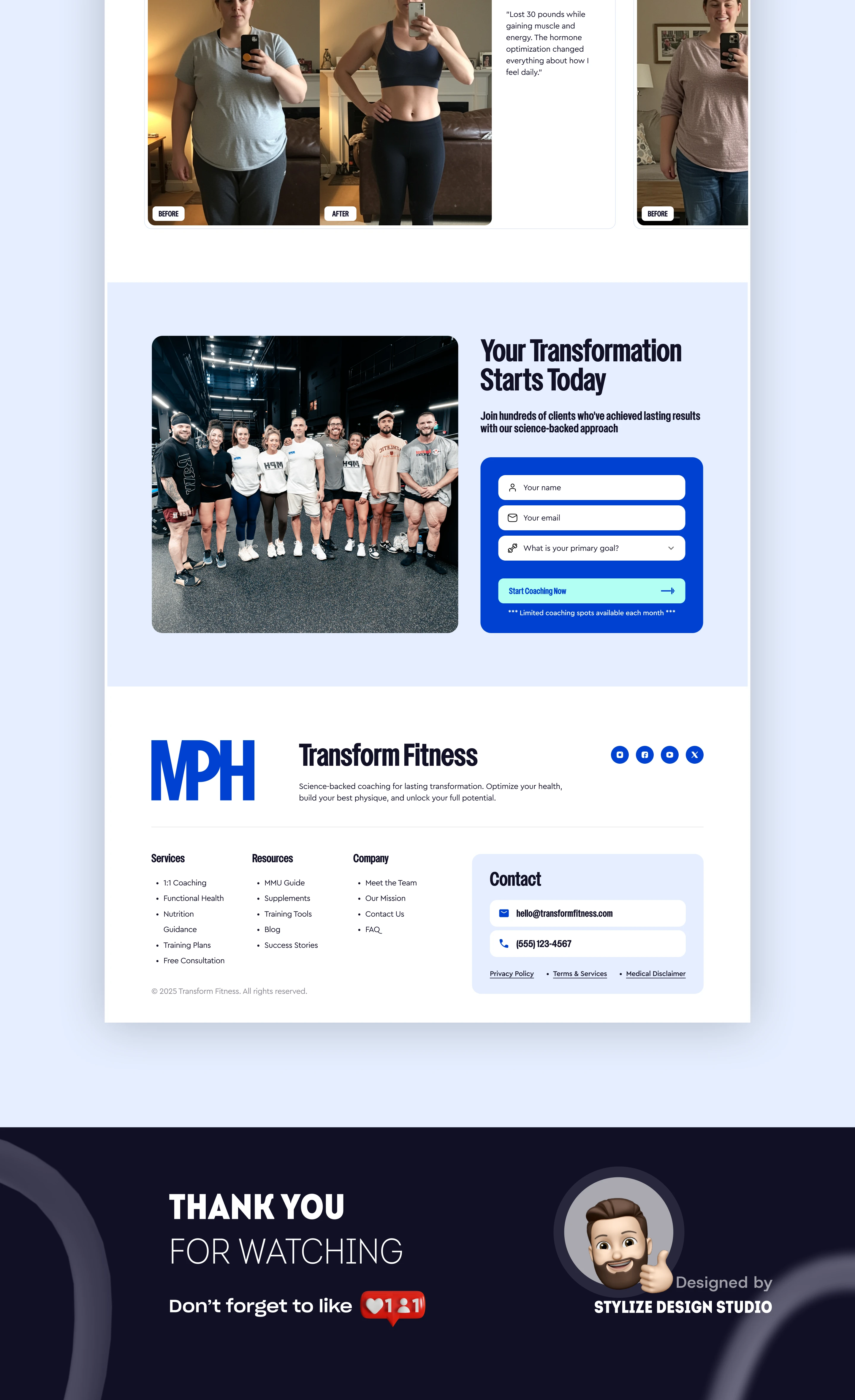 MPH – Fitness Coaching