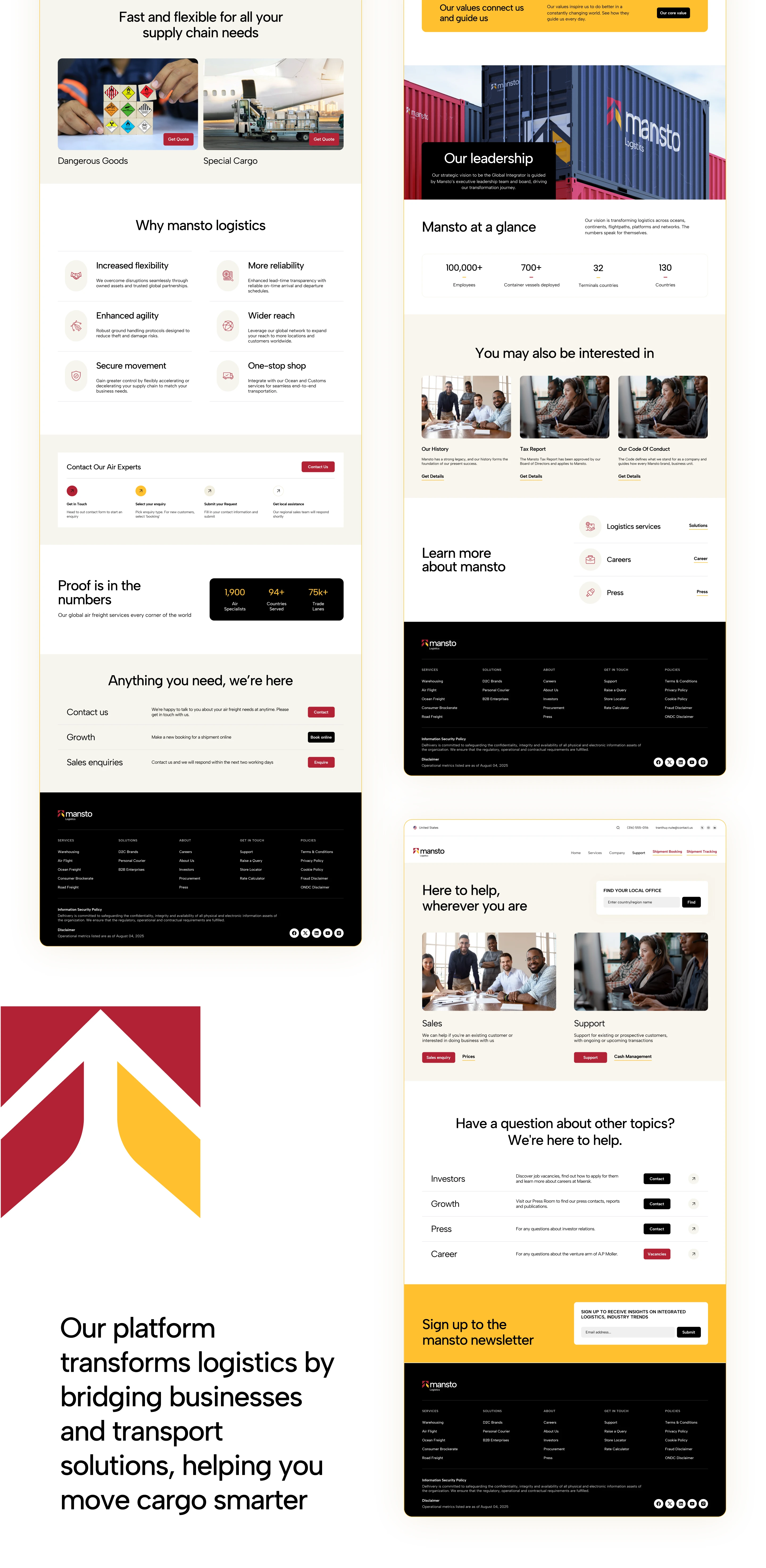 Mansto – Logistics