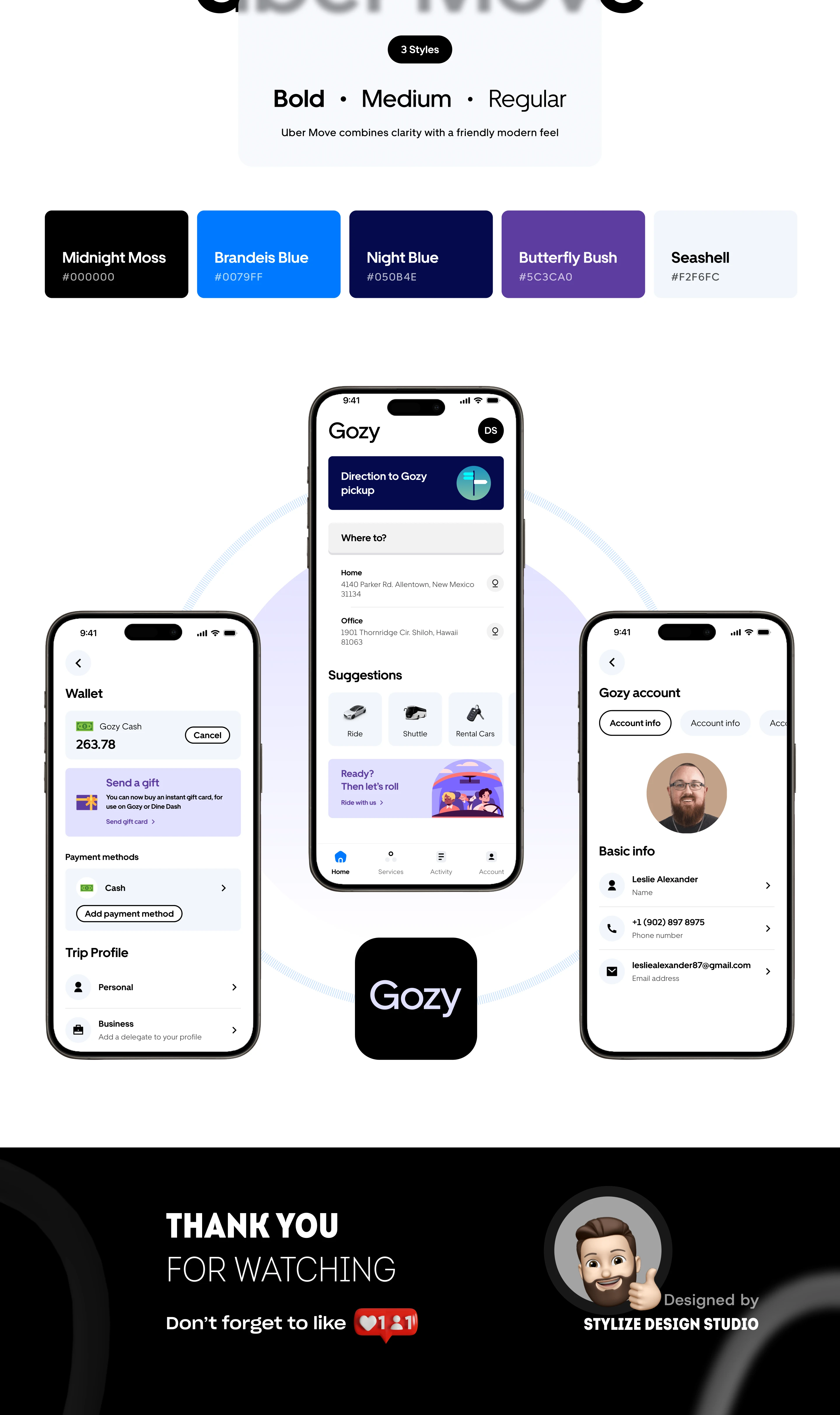 Gozy Uber ride – Ride Booking